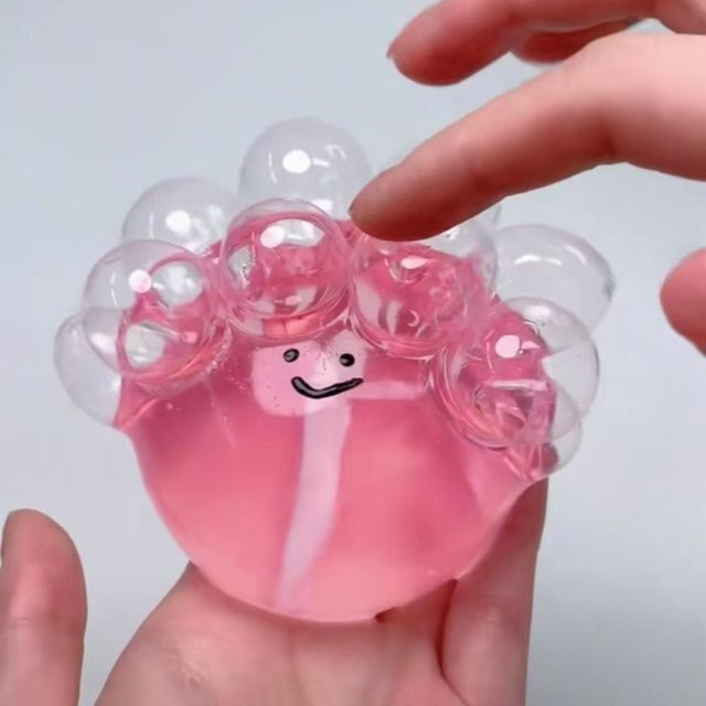 Yiran bag Taba Squishy Transparenter Wasserball, Krake Quetschspielzeug - Bild 1