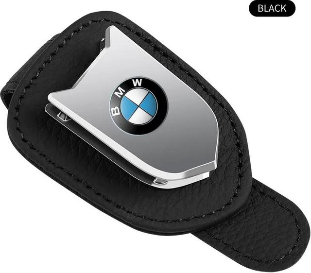BMW Brillenbox Sonnenbrillenclip, Schwarz - Bild 1