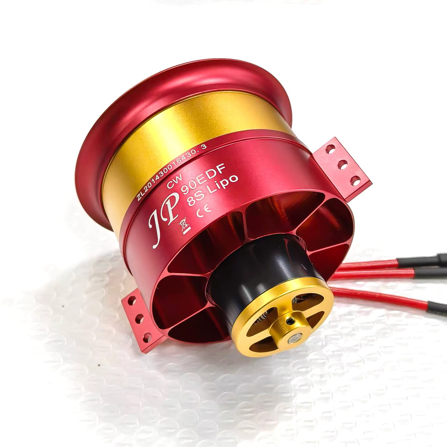 JP EDF Vollmetall-Impeller, Zubehör, Rot - Bild 2