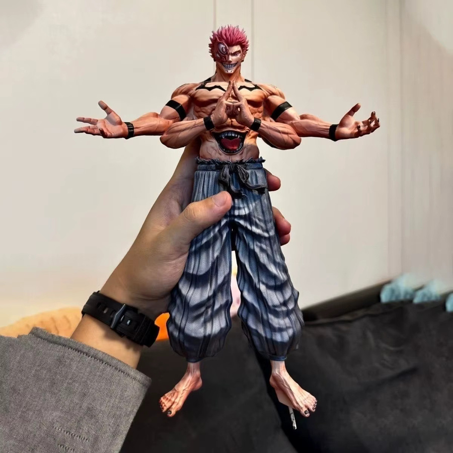 Bandai Jujutsu Kaisen Ryomen Sukuna, Actionfigur, 32 cm, Kunststoff - Bild 2