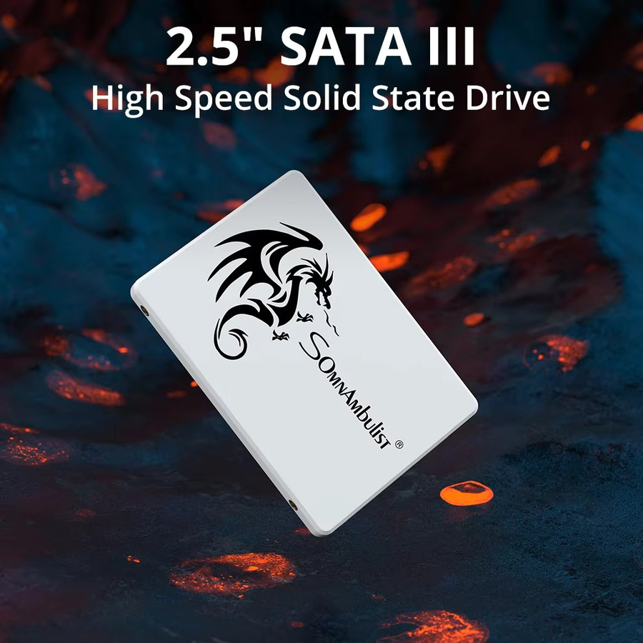 SomnAmbulist SSD 2,5 Zoll SATA3 Solid State Drive für Laptop und Desktop - Bild 2