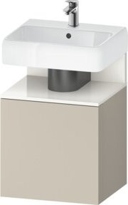 Duravit Waschtischunterschrank Qatego in Taupe Matt, B/T/H: 49 x 42 x 64,5 cm - Bild 1