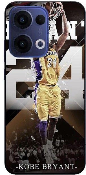 Maniacase Hülle für Oppo Reno 13 5G Kobe Bryant Design in Schwarz und Multicolour - Bild 1