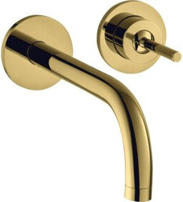 Hansgrohe Axor Uno UP-Waschtisch-Einhebelmischer mit Pin-Griff in Rosé und Gold - Bild 1