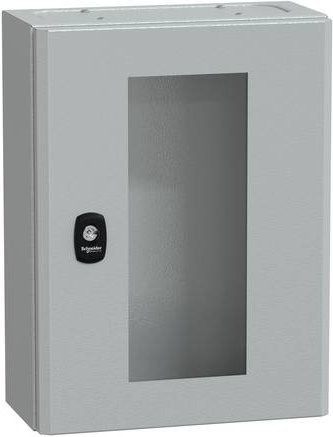 Schneider Electric PanelSeT S3DB NSYS3DM4315T Schaltschrank aus Stahl in Grau, B/T/H: 30 x 40 x 15 cm - Bild 1