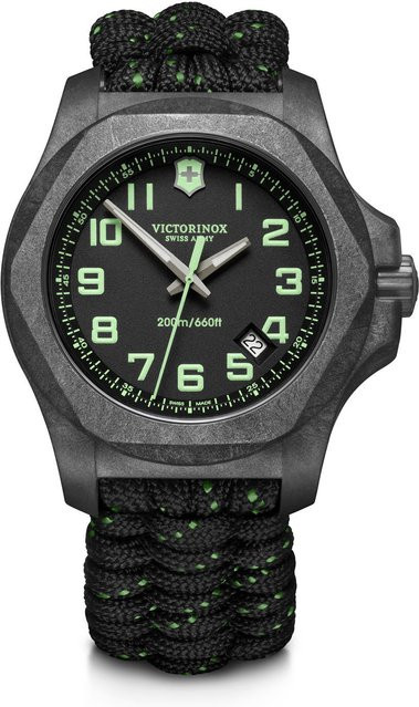 Victorinox I.N.O.X. Carbon Armbanduhr, Quarz, 43 mm, Herren, Schwarz - Bild 1