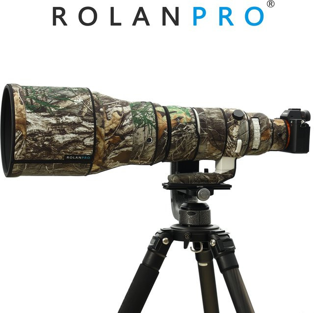 ROLANPRO Wasserdichter Objektiv-Tarnmantel für Sigma 300-600mm F4 DG OS Sports in Multicolour - Bild 1