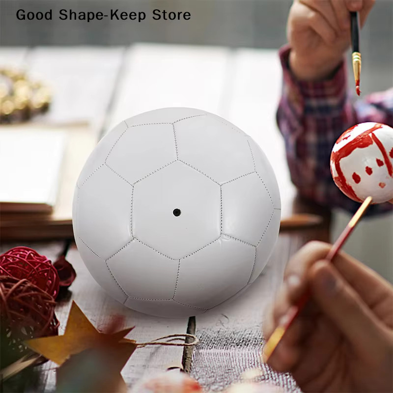 dailyWhite Fußball, Größe 5, Weiß, Kunststoff - Bild 2