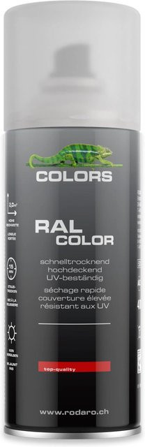 COLORS Sprühlack Klarlack Matt Transparent 400ml für Holz, wetterfest und schnelltrocknend - Bild 1