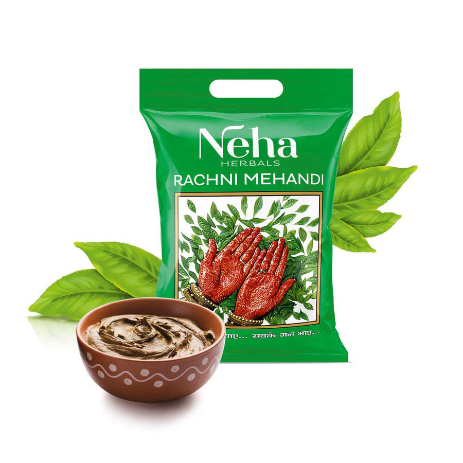 Neha Herbals Rachni Mehandi Puder, 500g, Haare - Bild 2