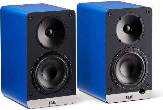 ELAC Debut Connex DCB41 Aktive Regallautsprecher mit Bluetooth in Blau - Bild 1