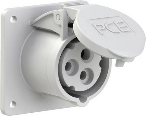 PC Electric Power Twist 313-1f7 CEE Anbaudose 16A 3polig IP44 Weiß - Bild 1