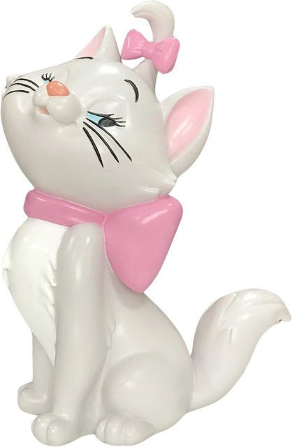 Disney Gartenfigur Marie in Satin-Weiss, H x B x T: 40 x 28,5 x 19 cm - Bild 1