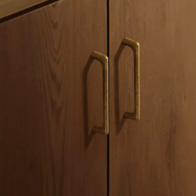 Antike Möbelgriffe und Schrankknöpfe im Retro-Design aus Messing in Bronze und Gold - Bild 4