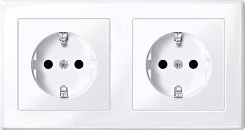Merten Steckdose System M in Weiß MEG2328-1425 - Bild 1