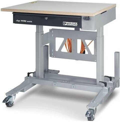 Phoenix Contact Werkbank in Weißaluminium (RAL 9006), B/H/T: 90,0 x 81,0 x 87,1 cm - Bild 1