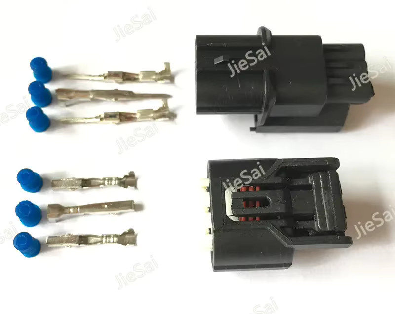 Sumitomo 3-poliger wasserdichter Auto-Stecker und Steckdose in Schwarz für Civic, Element und CR-V Reparaturset - Bild 3