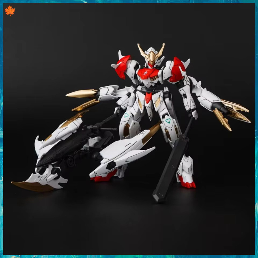 Bandai Barbatos Lupus Rex Modellbausatz Iron Blooded Orphans 1:144 Mechanisches Montage-Set in Weiß - Bild 2