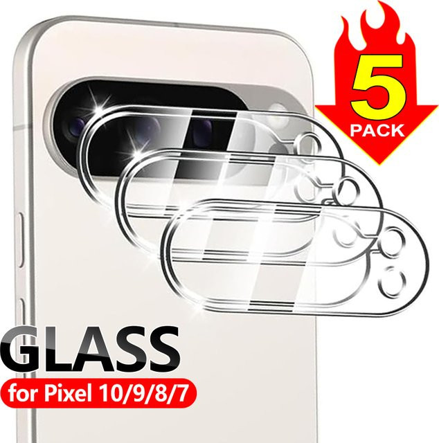 Kameraobjektivschutz Glas für Google Pixel 10 9 8 7 Pro XL in Transparent - Bild 1