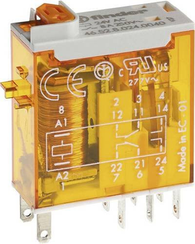 Finder Steckrelais 46.52.8.120.0040 120 V/AC 8A 2 Wechsler transparent - Bild 1