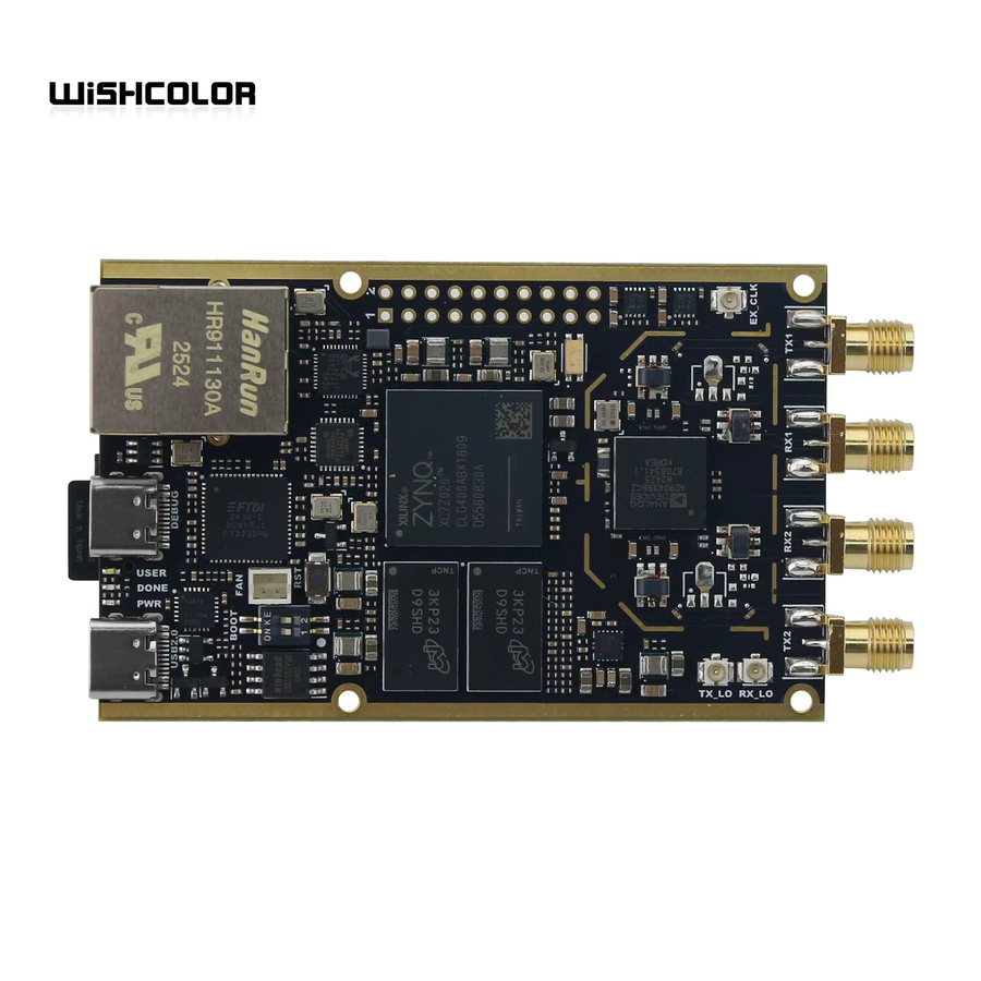 HAMGEEK Zynq7020+AD9363 SDR Software Defined Radio Development Board 70 MHz-6 GHz mit Lüfter für Pluto SDR und MATLAB - Bild 2