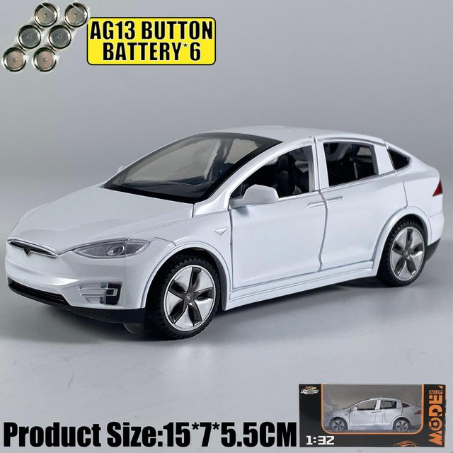 Linyi toy car X AWD Modellauto, 1:32, Metall, Weiß, ab 18 Jahre - Bild 1