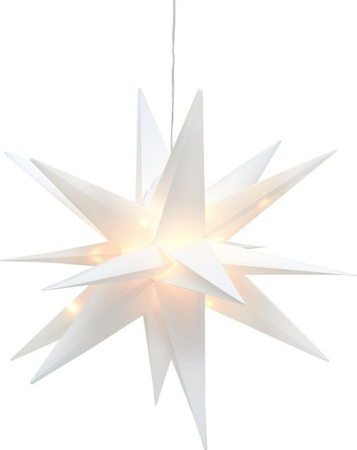LED-3D Stern Wega von Riffelmacher & Weinberger in Weiß zur Weihnachtszeit - Bild 1