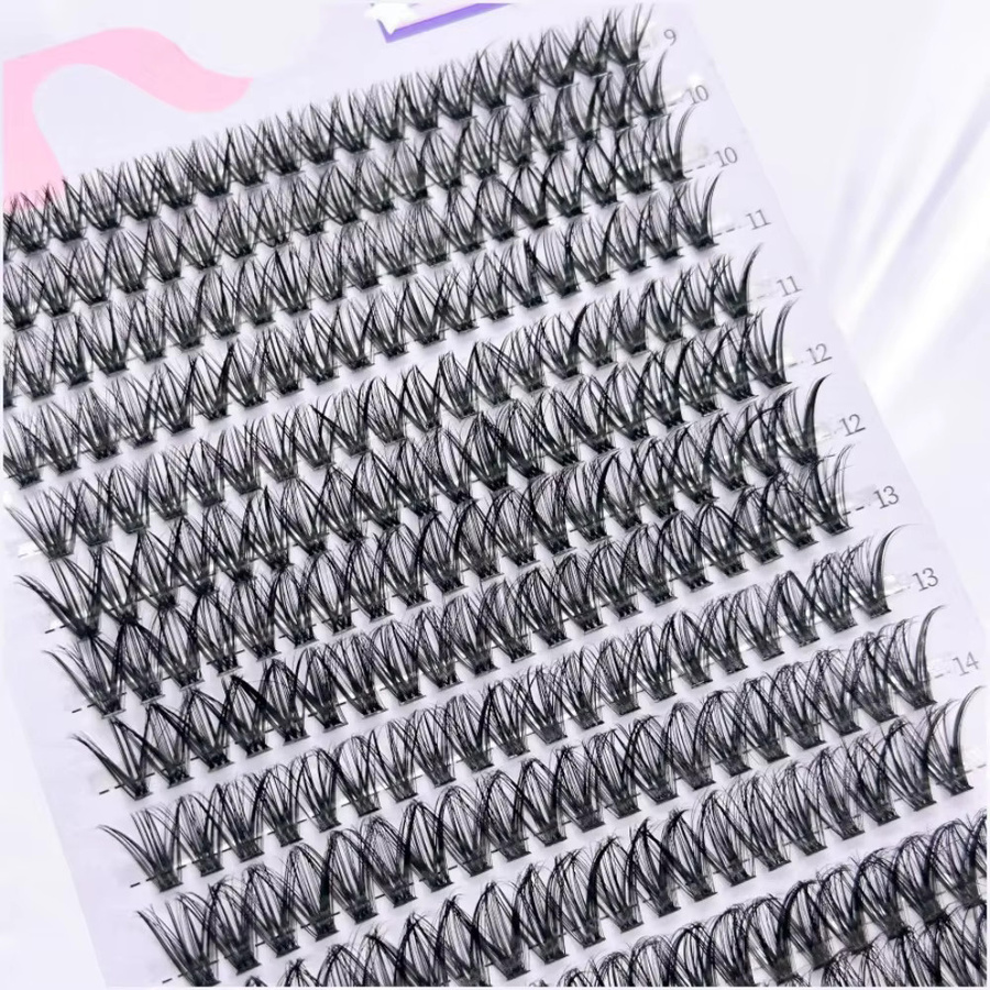 JIEFUXIN Künstliche Wimpern, 280 Stück, Unisex - Bild 3