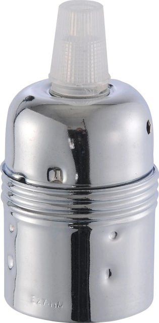 Just Light Fassung E27 Vintage in Silber - Bild 1