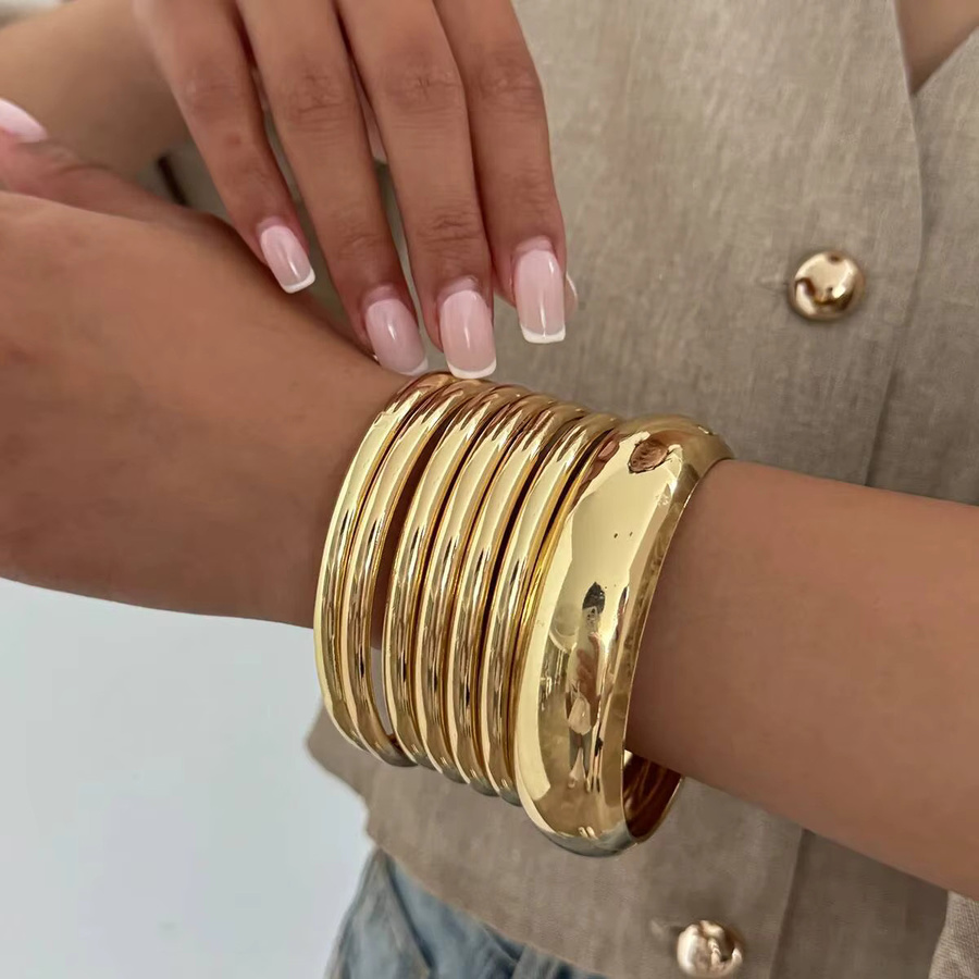 Salircon Armreif, Gold, Unisex - Bild 2
