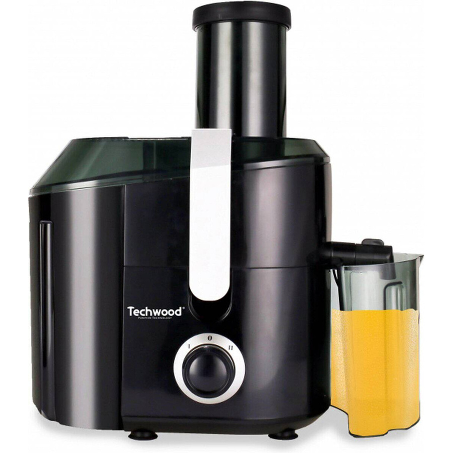 Techwood Entsafter TCF1808 Zentrifugalsaftpresse in Schwarz aus Metall und Kunststoff mit 2,2 l Fassungsvermögen, B/H/T: 33 x 36 x 19 cm - Bild 2