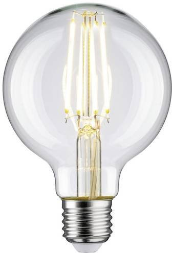 Paulmann LED Filament Leuchtmittel E27 Globeform Warmweiß 7,5W (60W) Transparent Ø 80 mm x H 120 mm - Bild 1