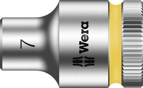 Wera Außen-Sechskant Steckschlüsseleinsatz 7 mm, 3/8 Zoll, Silber - Bild 1