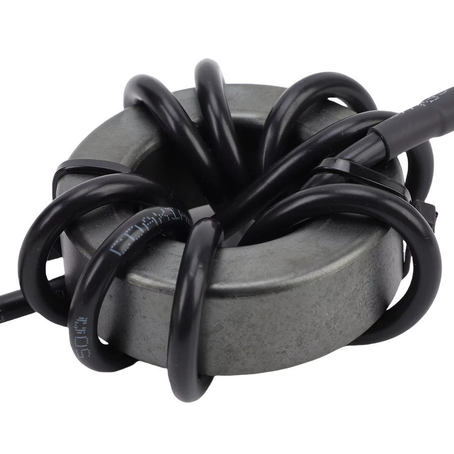 KKMOON ZP614 EM43 Kurzwellen-Choke-Magnetring 1,8 bis 30 MHz Anti-Interferenz 1:1 Stromtyp Balun 1000 W in Schwarz - Bild 3