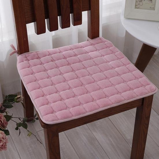 DachaSport Atmungsaktives Sitzkissen zum Binden in Rosa, B/B: 45 x 45 cm - Bild 1