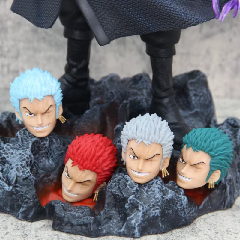 Bandai One Piece Roronoa Zoro GK-Statue, PVC-Figur, 50cm - Bild 3