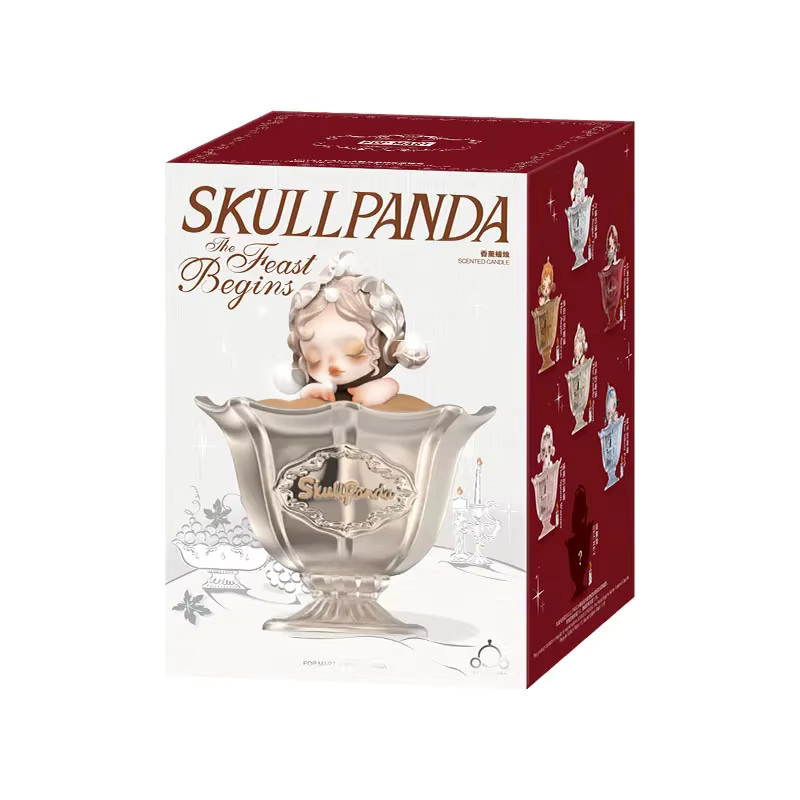 POPMART SKULLPANDA The Feast Begins Series Blindbox Anime-Actionfigur in Bunt / Mehrfarbig - Bild 2