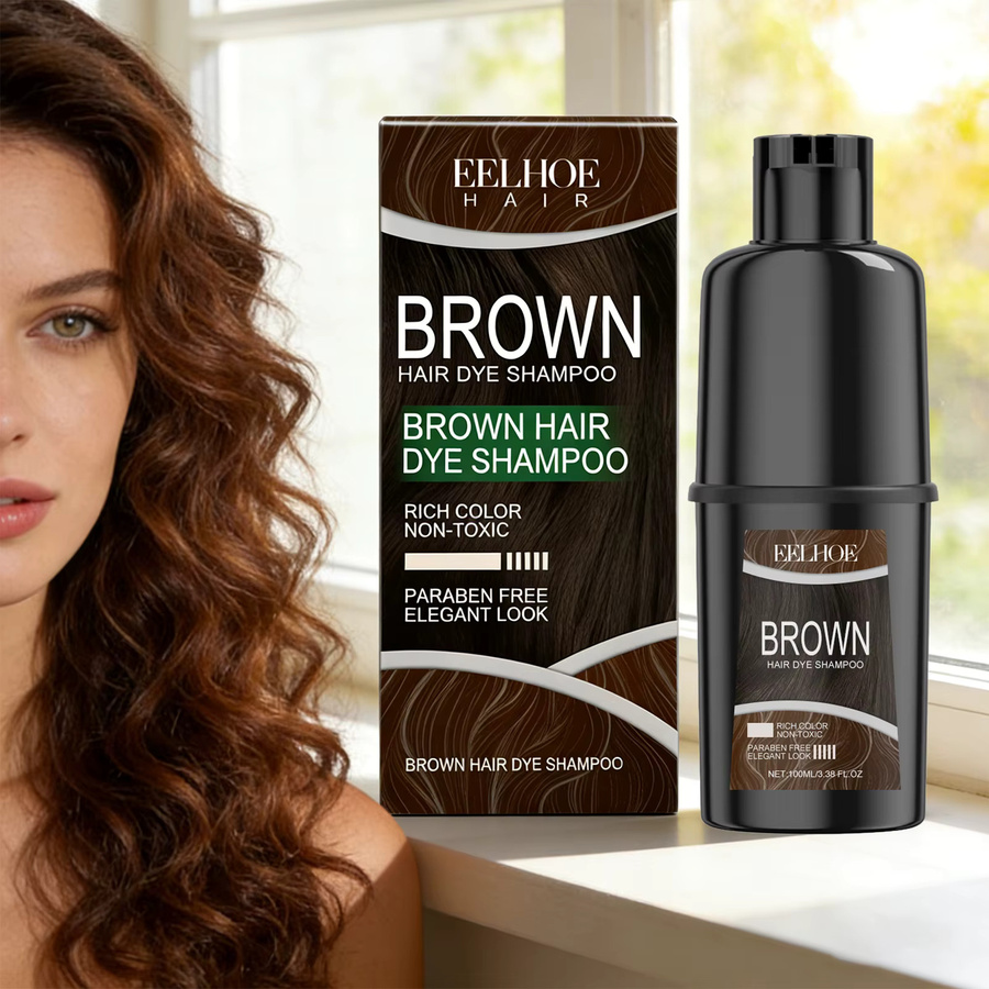 eelhoe Haarfärbe-Shampoo, 100 ml, für coloriertes Haar - Bild 3