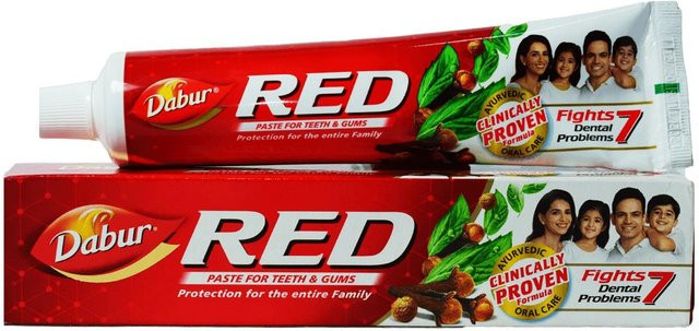 Dabur Rote natürliche Zahnpasta, 200 g - Bild 1