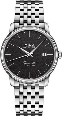 Mido Armbanduhr Automatik, Edelstahl, 39 mm, Schwarz, Herren - Bild 1