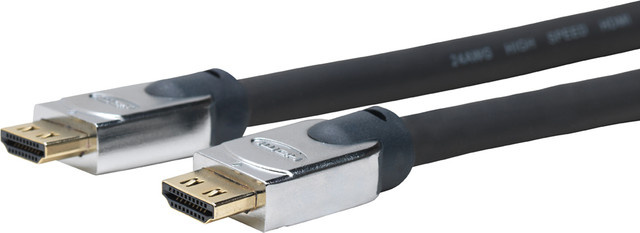 Vivolink PROHDMIHDM15 HDMI-Kabel Typ A in Schwarz und Silber, Länge: 1,5 m - Bild 1
