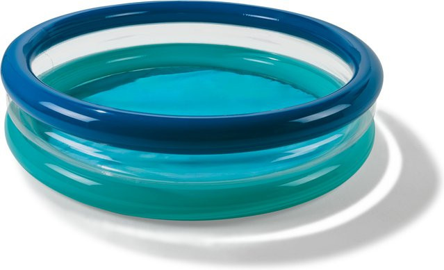 CRIVIT Kinder-Planschbecken rund, aufblasbar, blau mit Ablassventil - Bild 1