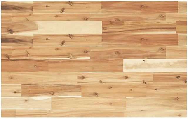 vidaXL Tischplatte Rechteckig aus Akazienholz in Braun, B: 100 cm, T: 50 cm, H: 4 cm - Bild 1