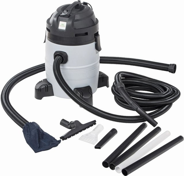 Heissner Smartline Teichschlammsauger Nass-Trocken-Sauger mit 35 l Volumen, 1250 - 1400 W, schwarz-grau - Bild 4