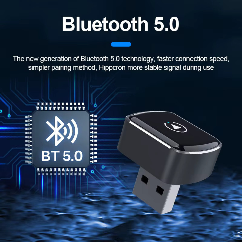 Hippcron 2-in-1 Kabelloser CarPlay und Android Auto Adapter, Smart Box mit USB-Schnittstelle, Schwarz - Bild 4