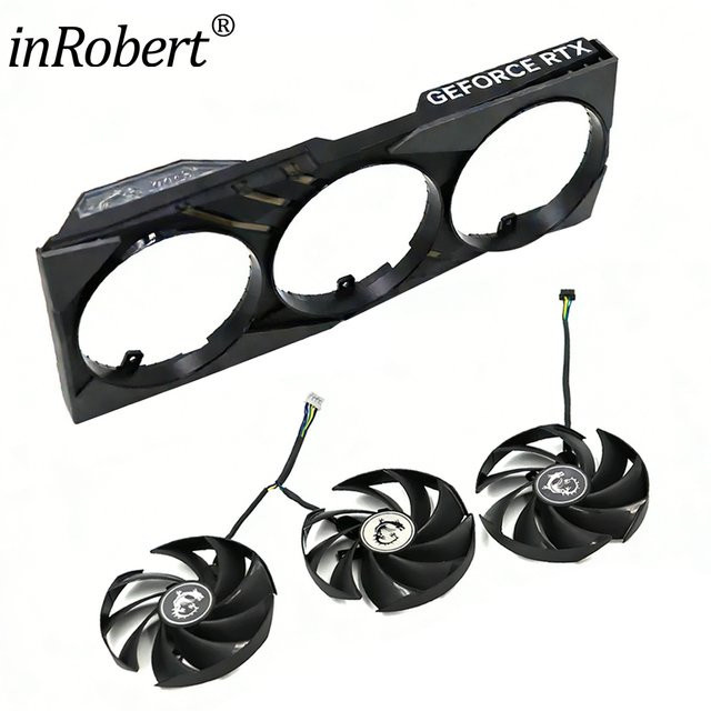 MSI Ersatzlüfter für RTX 4070 4070S Gaming X SLIM in Schwarz - Bild 1