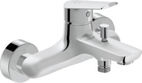 Duravit Wannen-Einhebelmischer No. 1 AP mit Schwenzauslauf, Chrom - Bild 1