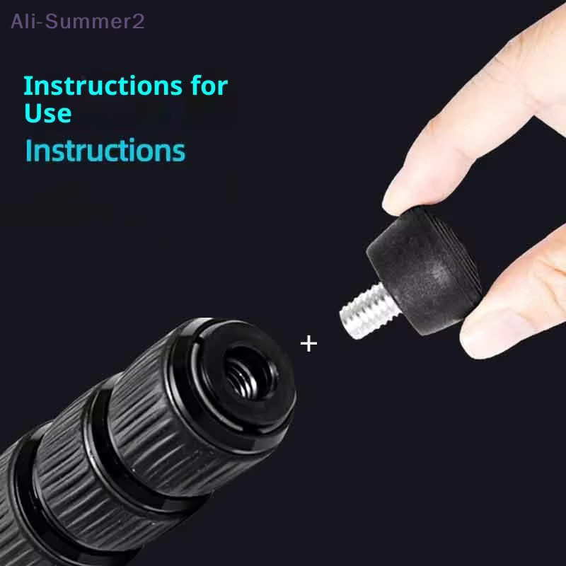 Universal Anti-Slip Gummi Fuß Pad für Stativ und Einbeinstativ, Schwarz, 3/8 Zoll, 1/4 Zoll, M8 - Bild 3