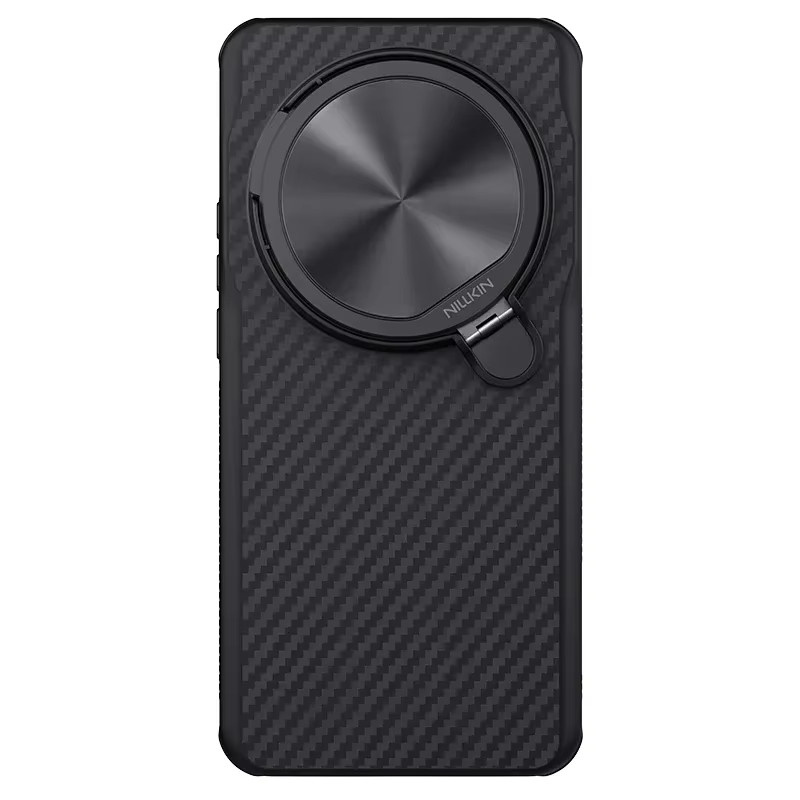 NILLKIN Aramidfaser Hülle für Xiaomi 15 Ultra mit Objektivschutz und MagSafe Magnetfunktion in Schwarz - Bild 2