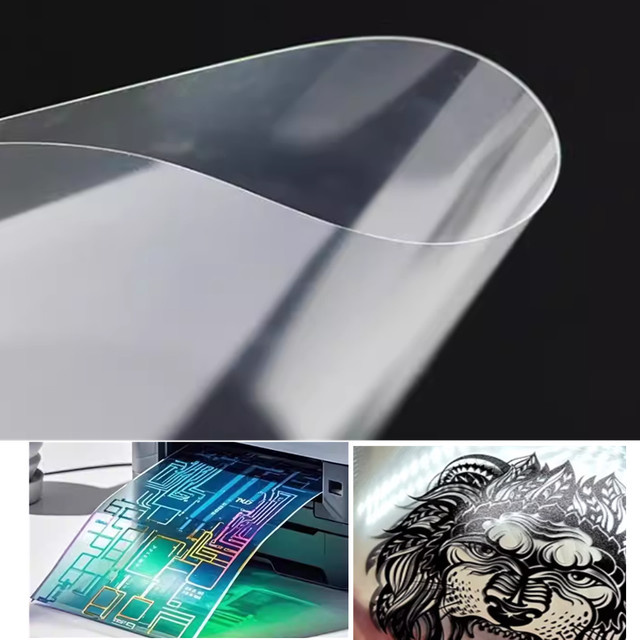 50 Blatt transparente Laserfolien für Laserdrucker und Siebdruck in A3 und A4 - Bild 1